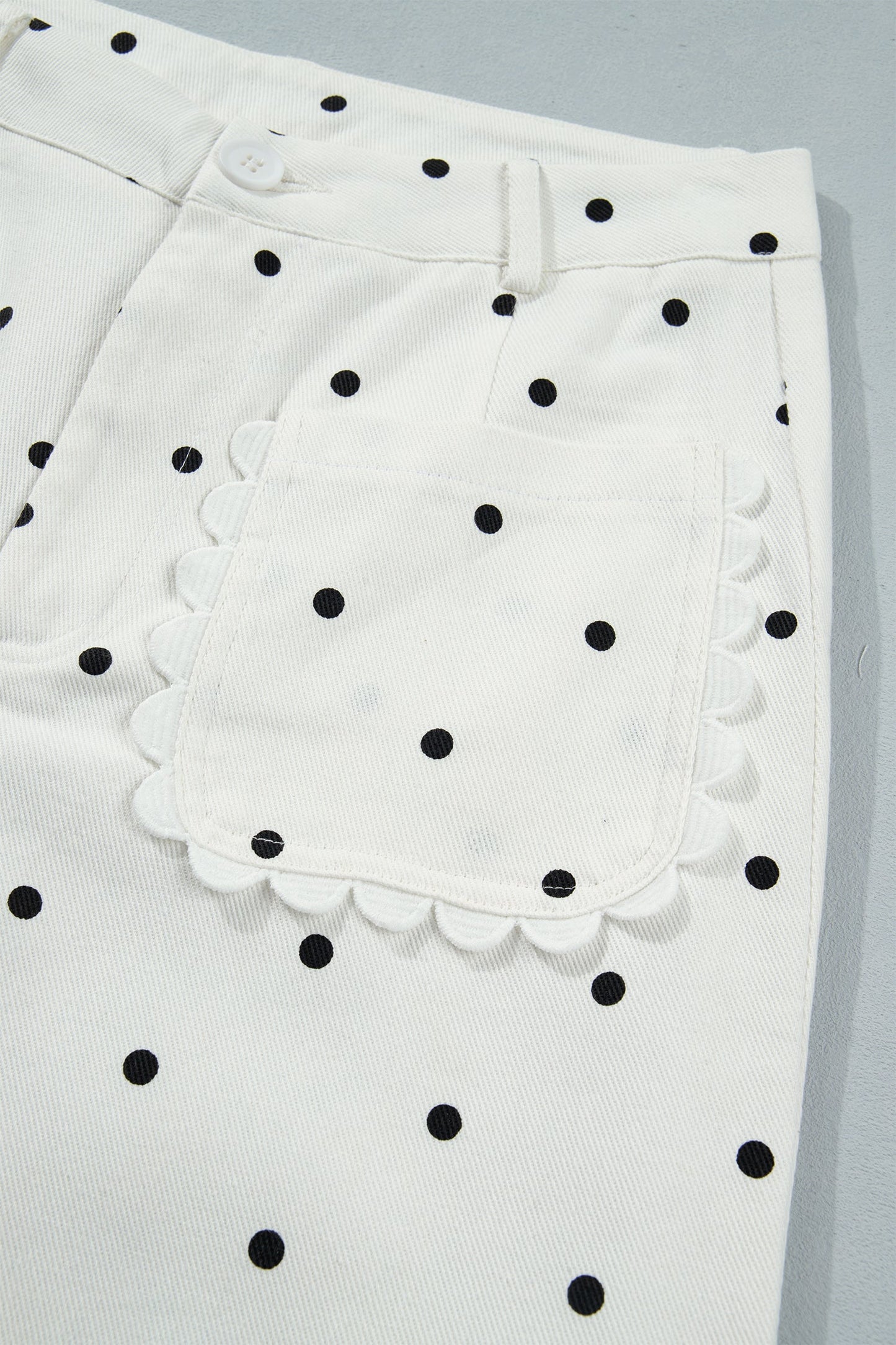 Whitley Patch Cotton Shift Pants