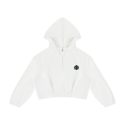 Loki & Ivy Women’s Boxy Quarter-Zip Hoodie