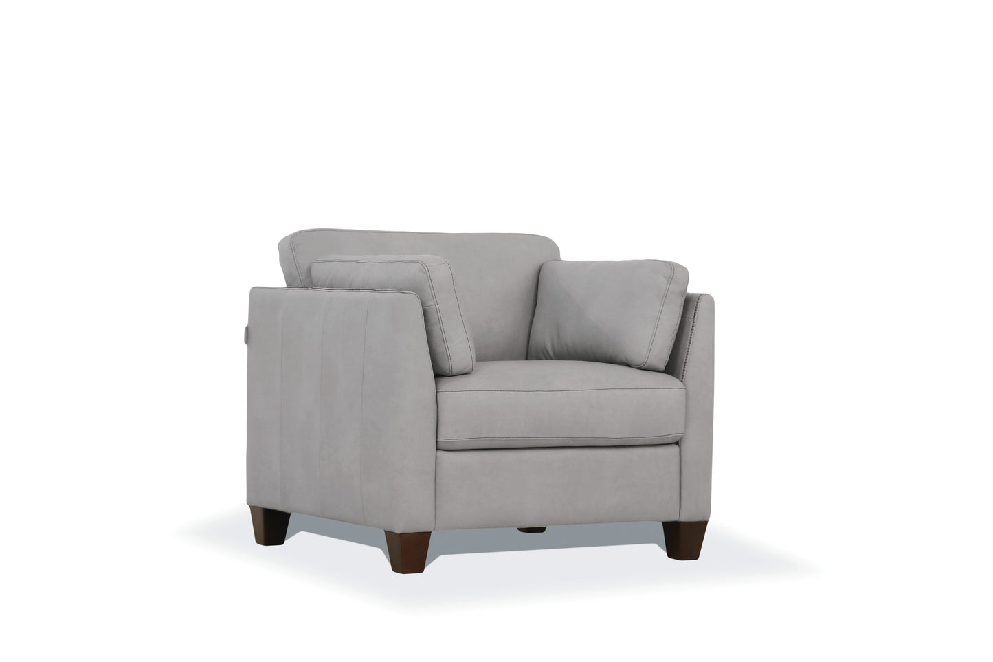 Matias Dusty Leather Chair