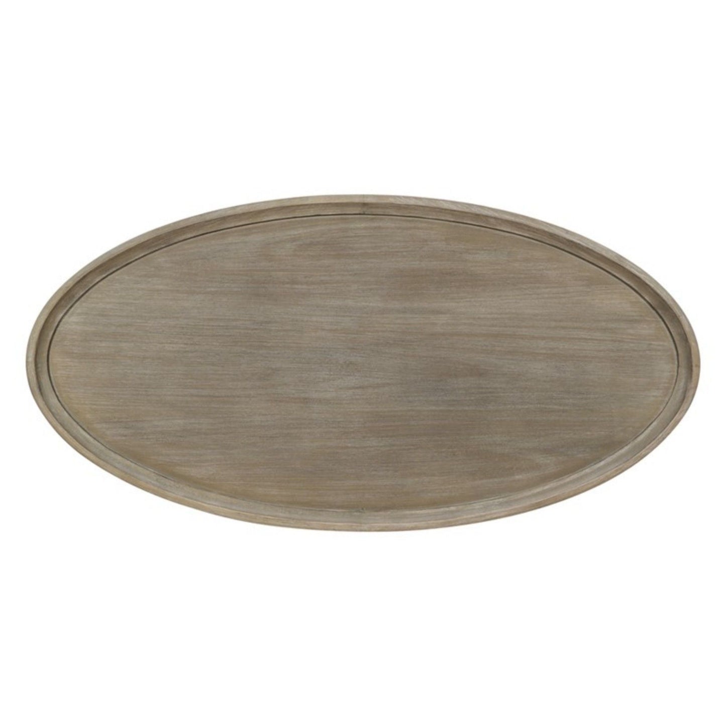 Bedford - Oval Coffee Table With Shelf - Natural