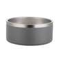 Stainless Steel Dog Bowl Inside And Outside 304 With Silica Gel Pad