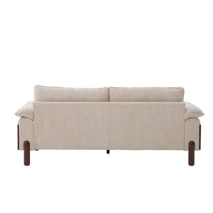 83.5 in. 3 Seater Modern Boucle Upholstered Sofa