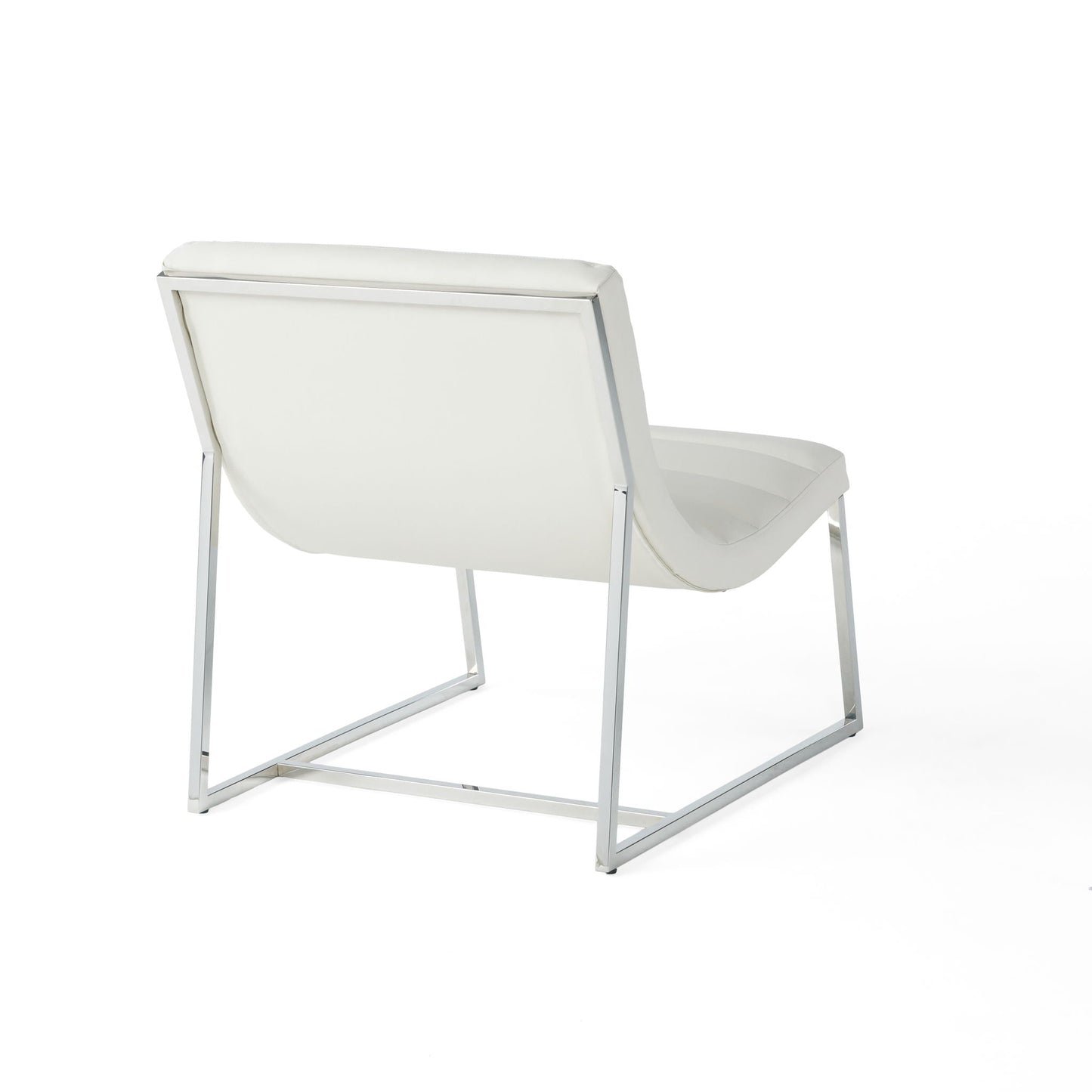 Wilmouth Roll Occasional Chair - White