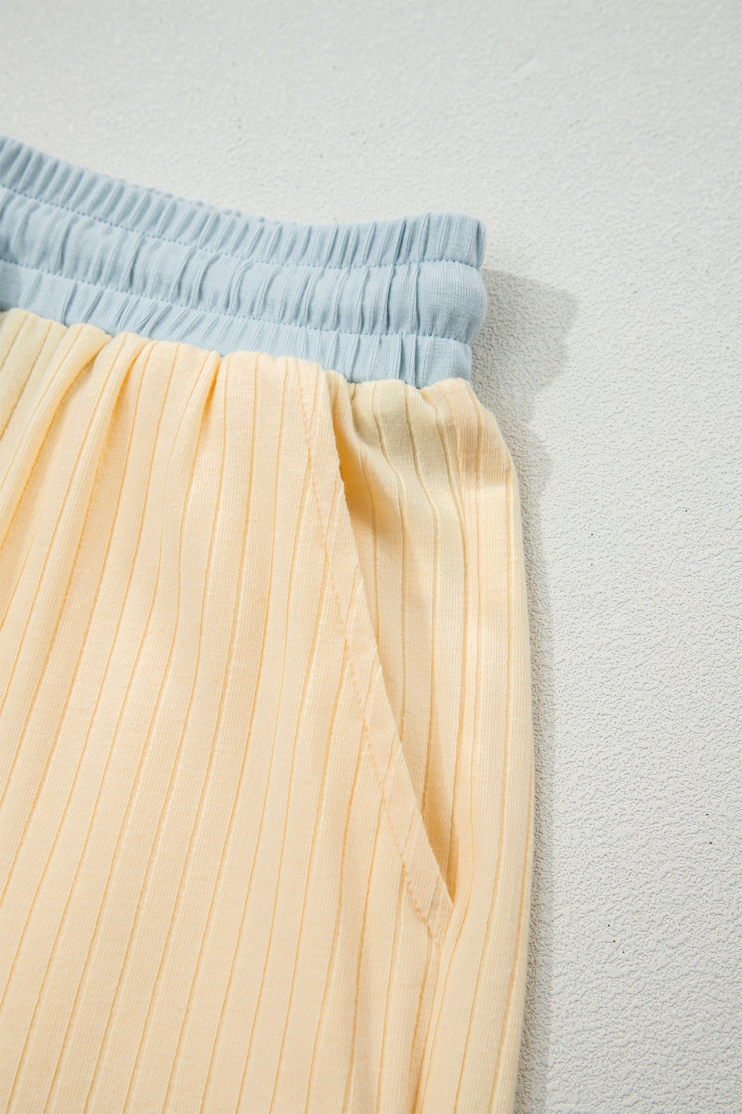 Sunny Trim Casual Short Set