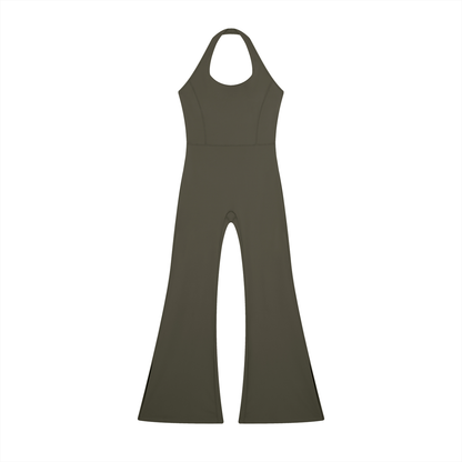 Loki & Ivy Women’s Halter Flared Jumpsuit