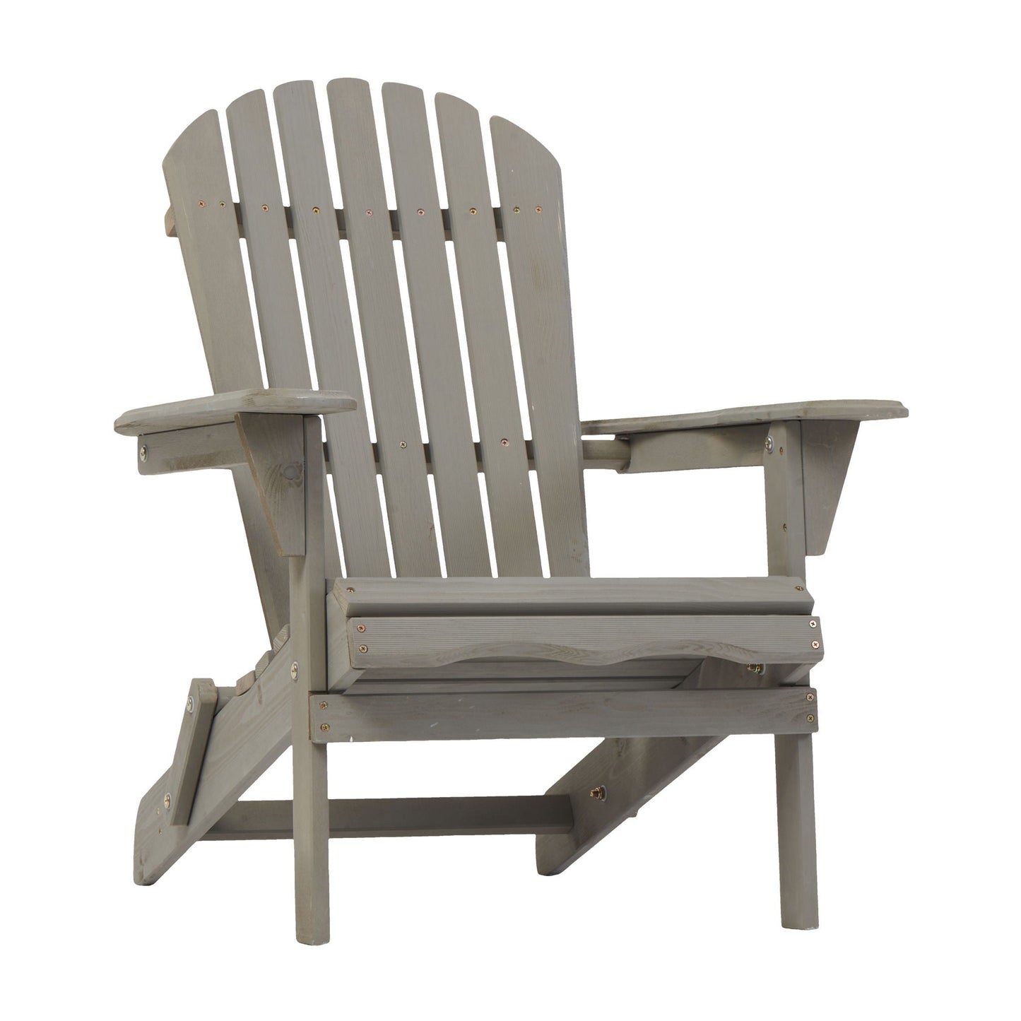 Oversize Outdoor Folding Adirondack Chair, Patio Chair For Garden