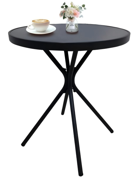 Tempered Glass Side Table 24" Round