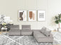 Anna - Stylish Sectional Sofa Ottoman