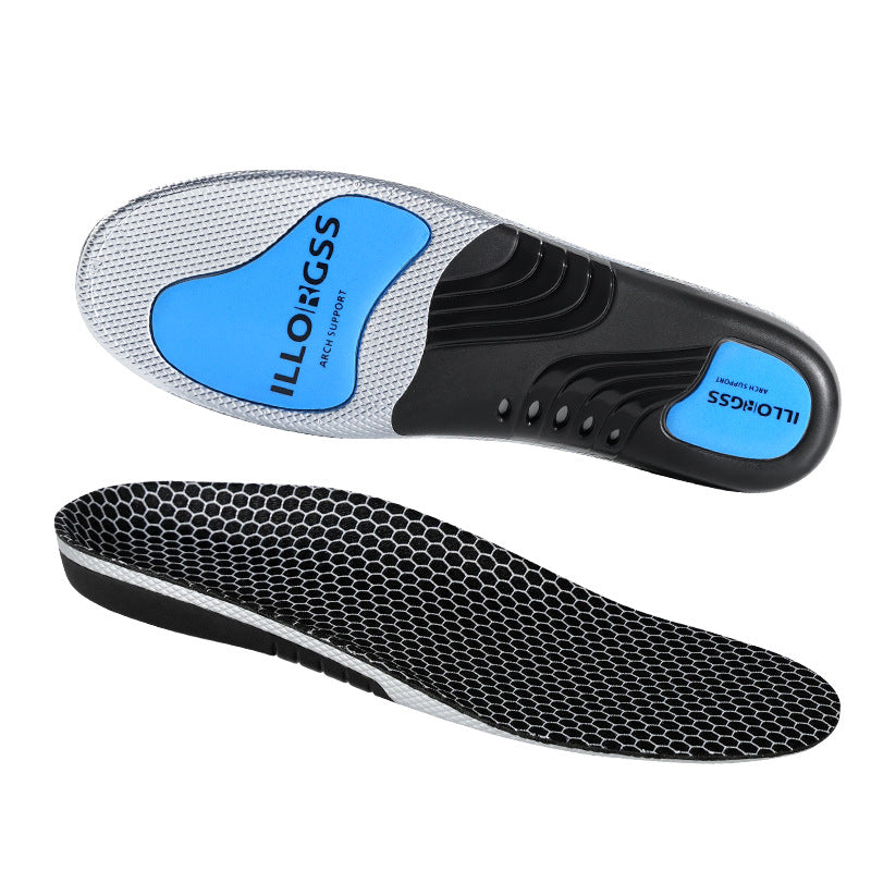 High-arch Support Sports Insole That Wicks Away Sweat And Controls Odor