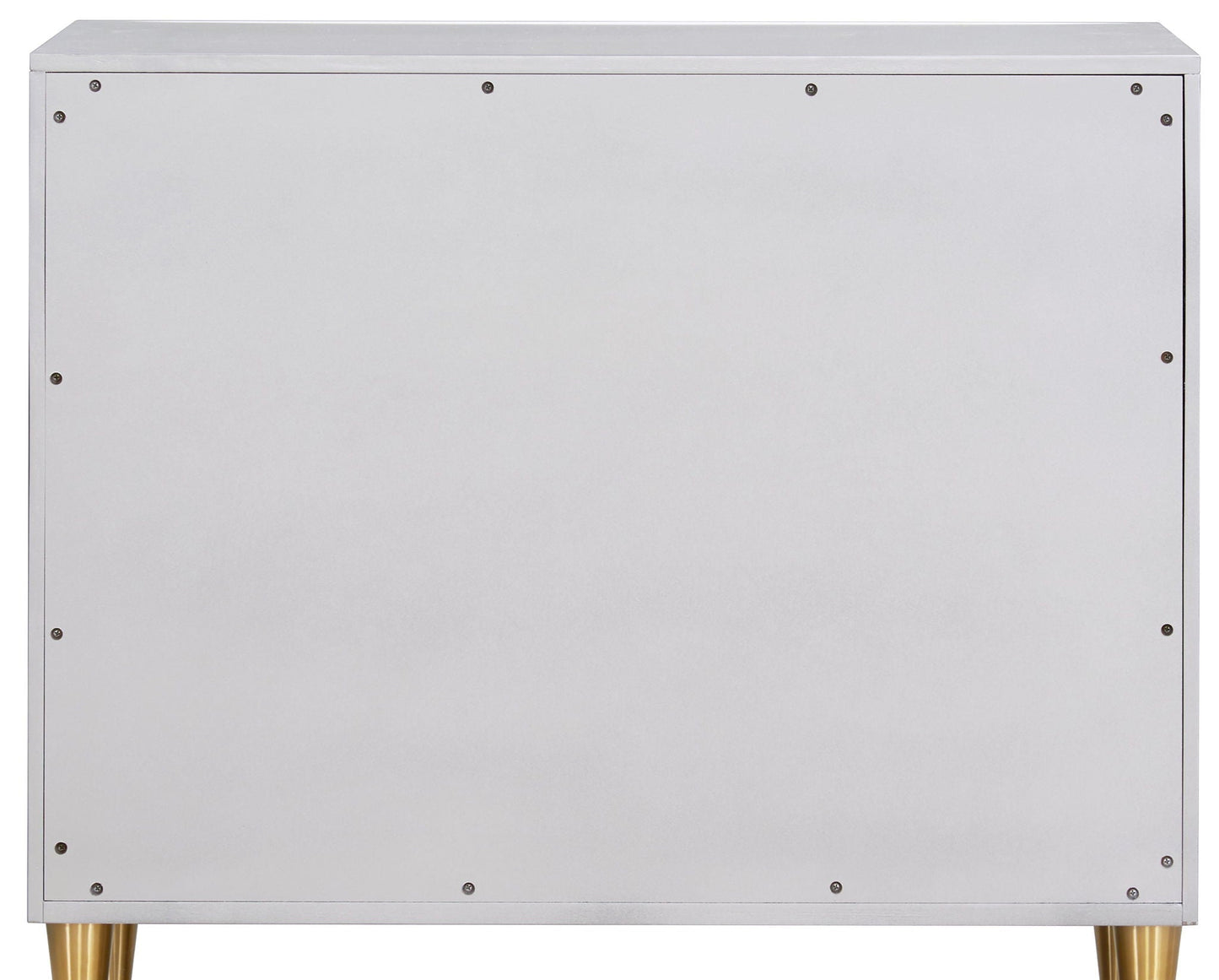 Anson Console Cabinet - Silver / Champagne