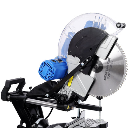 12 Inch Dual Bevel Sliding Miter Saw with Laser Guide