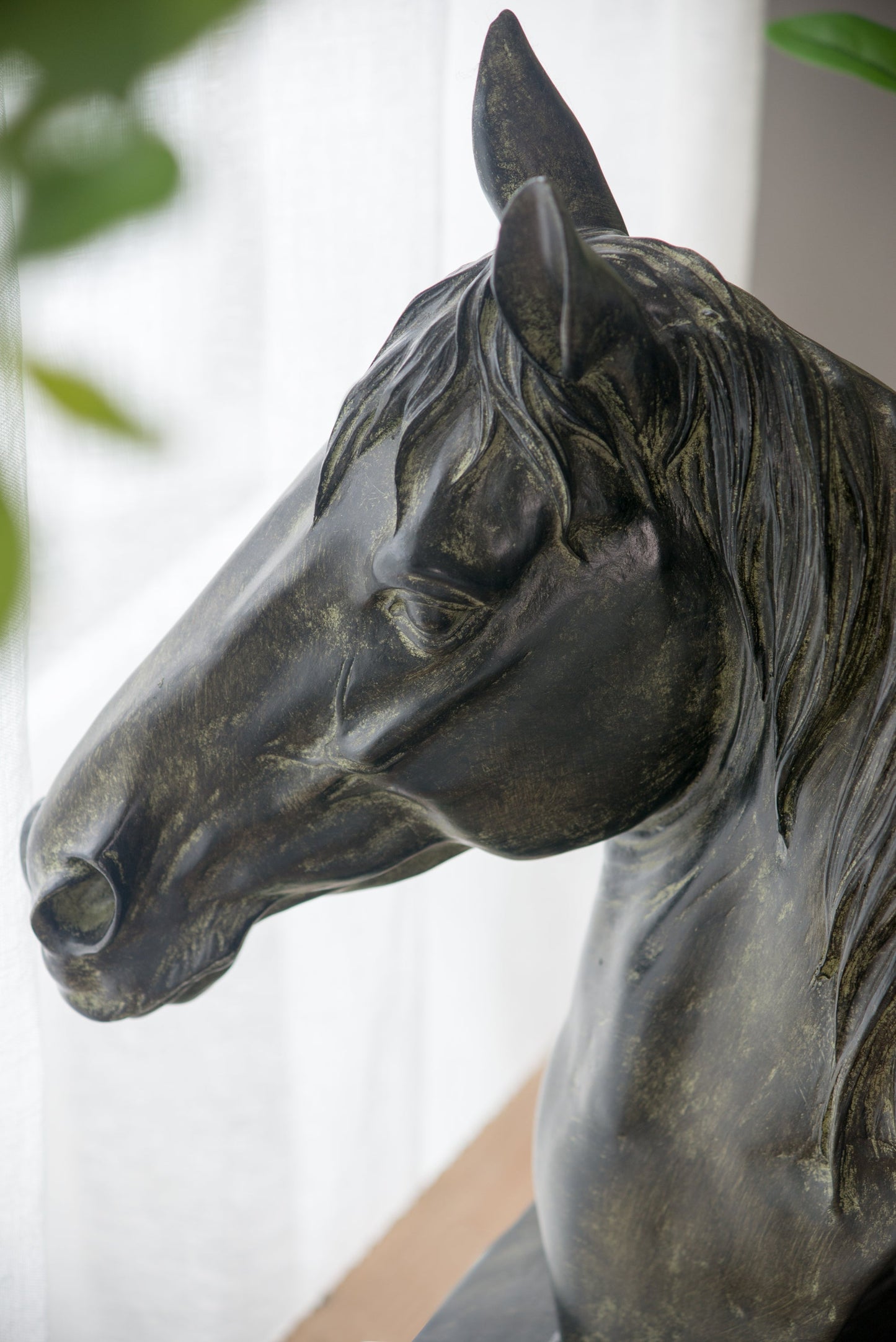 13x5.7x15.8 Equine Sculpture On Base