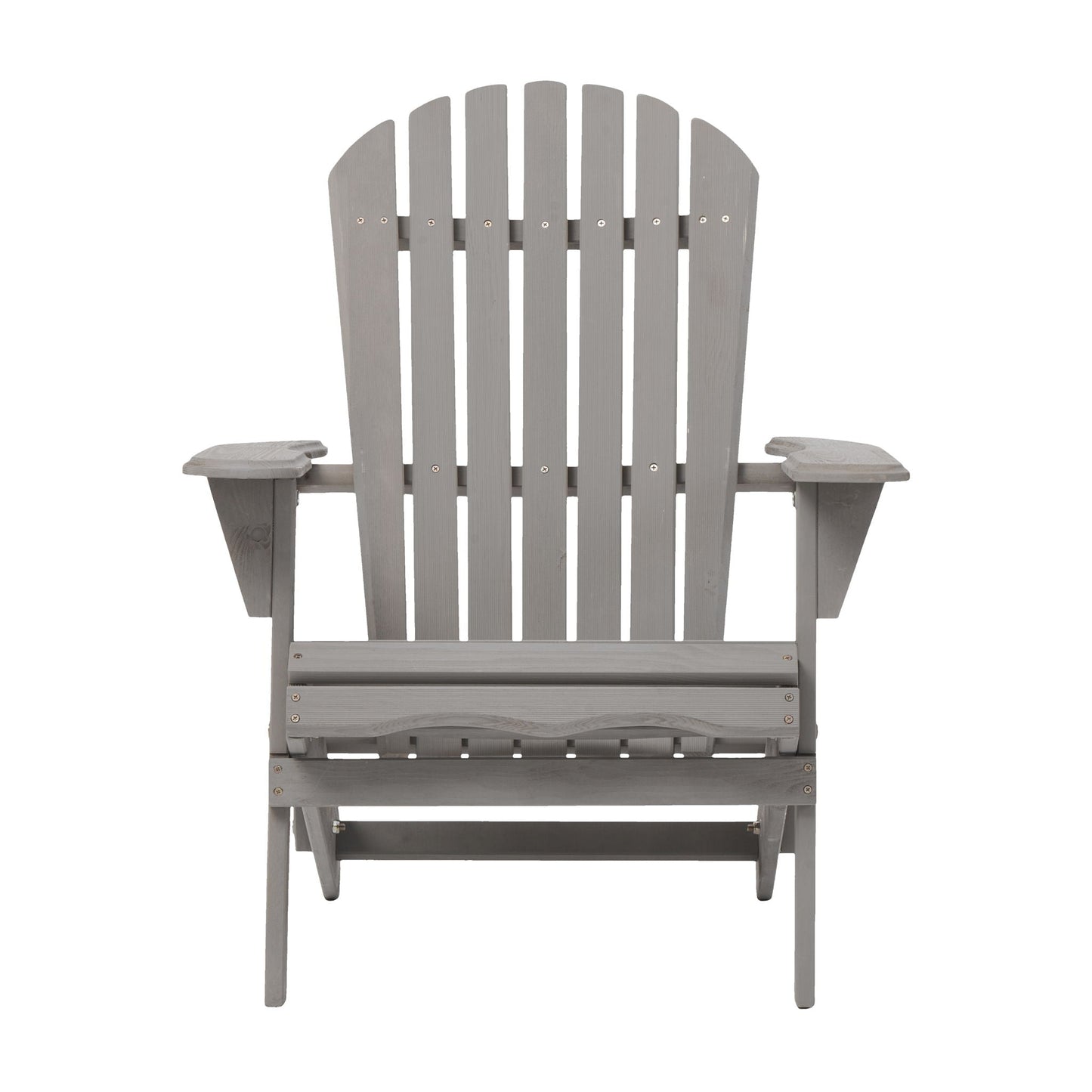 Oversize Outdoor Folding Adirondack Chair, Patio Chair For Garden