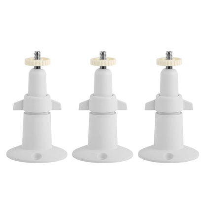 3 Packs Security Camera Wall Mount for Arlo 360¡Adjustable Camera Holder Garden Patio Screw Mount Universal Fit for 1/4" Imperial Standard Screw Inter