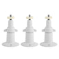 3 Packs Security Camera Wall Mount for Arlo 360¡Adjustable Camera Holder Garden Patio Screw Mount Universal Fit for 1/4" Imperial Standard Screw Inter