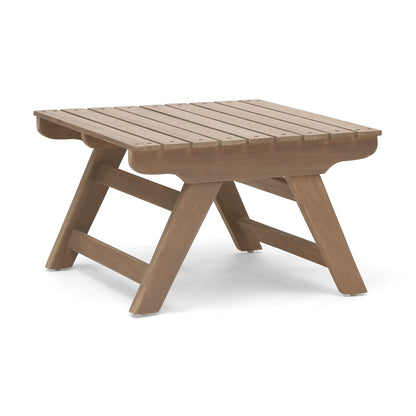 Sedona Outdoor Side Table With Open Slat Design