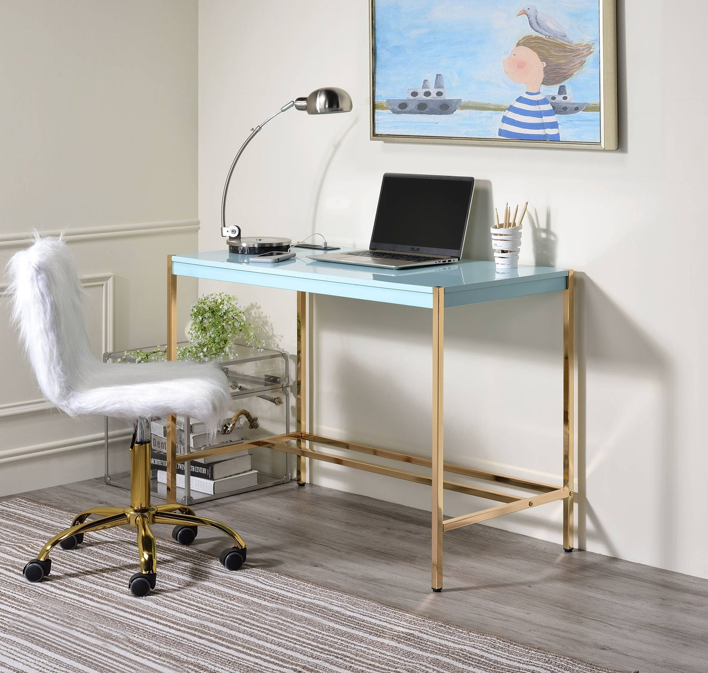 Midriaks Writing Desk With USB