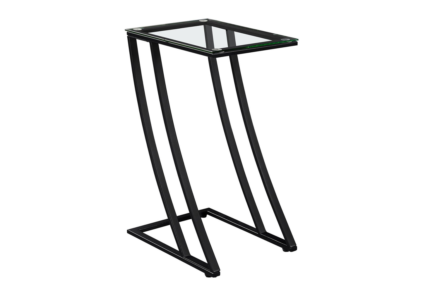 Accent Table C-Shaped with Sturdy Construction