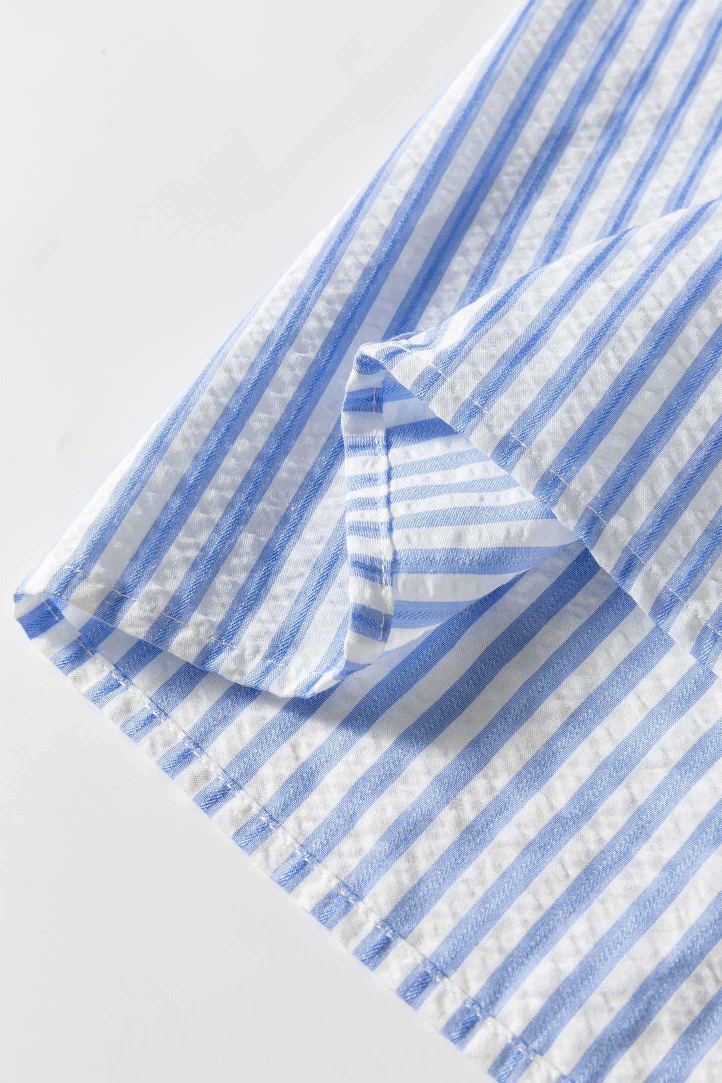 Andie Sleeve Patchwork Collar Blouse