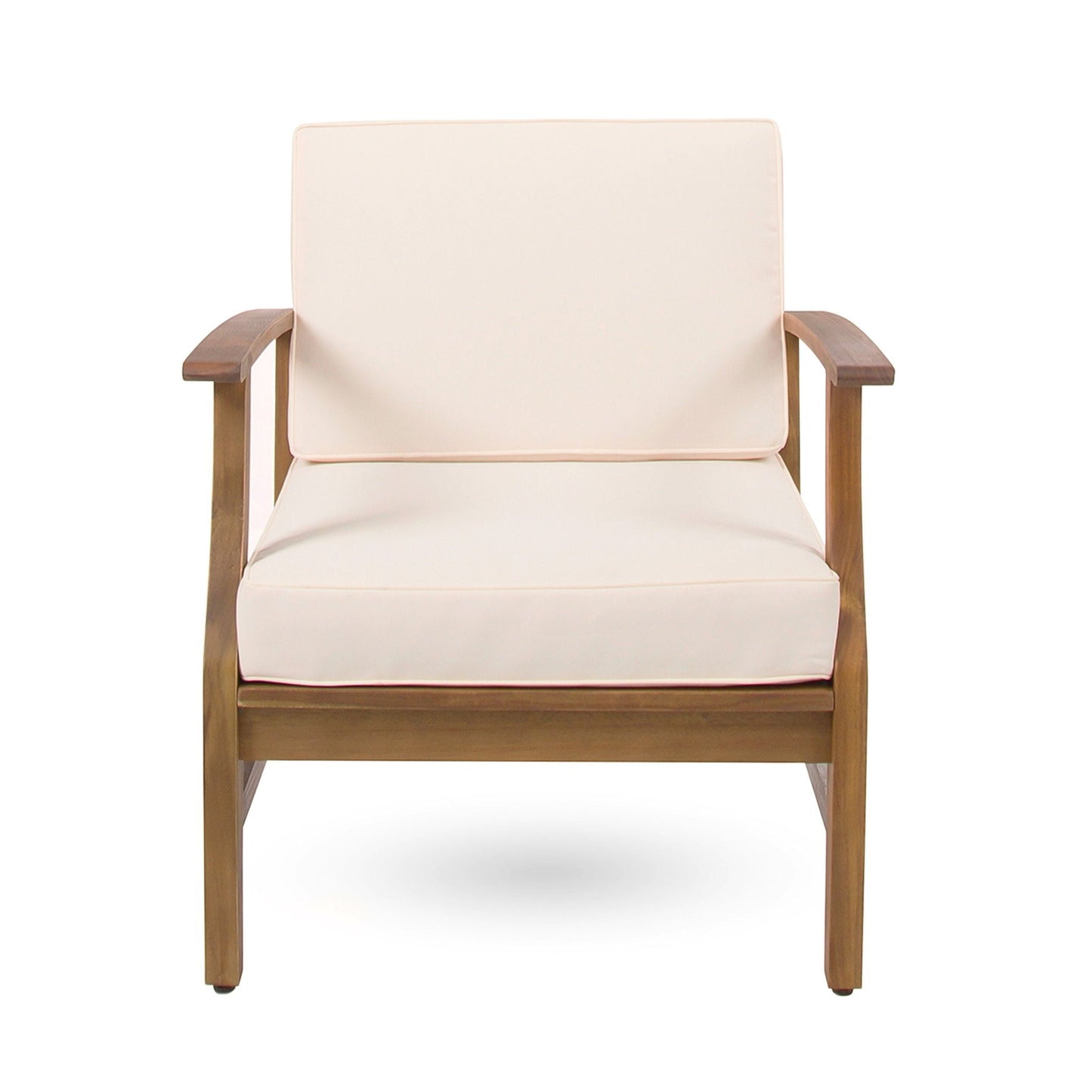 Perla Contemporary Club Chair with Water Resistant Cushion