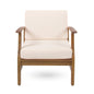 Perla Contemporary Club Chair with Water Resistant Cushion