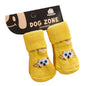 Pet Socks, Long Tubes, Anti-slip And Dirt-resistant Socks For Dogs, Four Pairs, Dog Shoes For Going Out, Foldable Joint Bichon Frise Socks