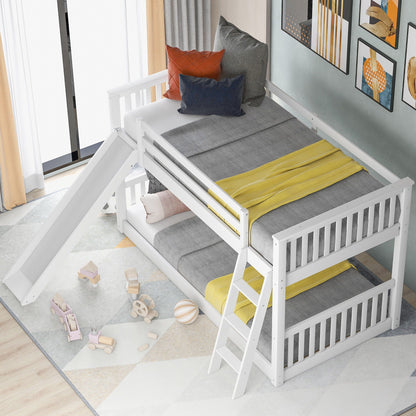 Bunk Bed & Convertible Slide And Ladder