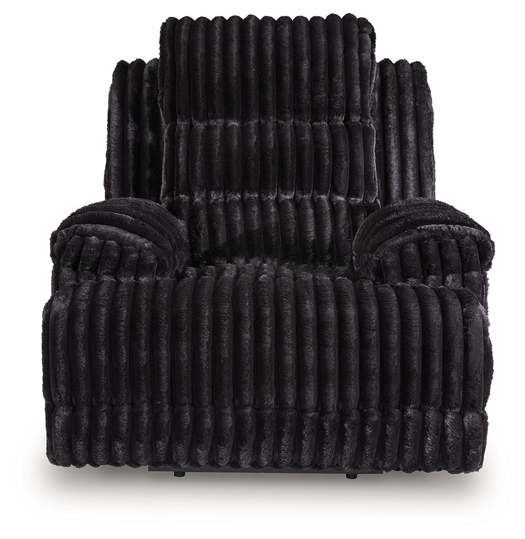 Rhine Falls - Zero Wall Power Recliner - Onyx