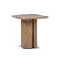 Sonoma - Square Pedestal Side Table - Antique Brown