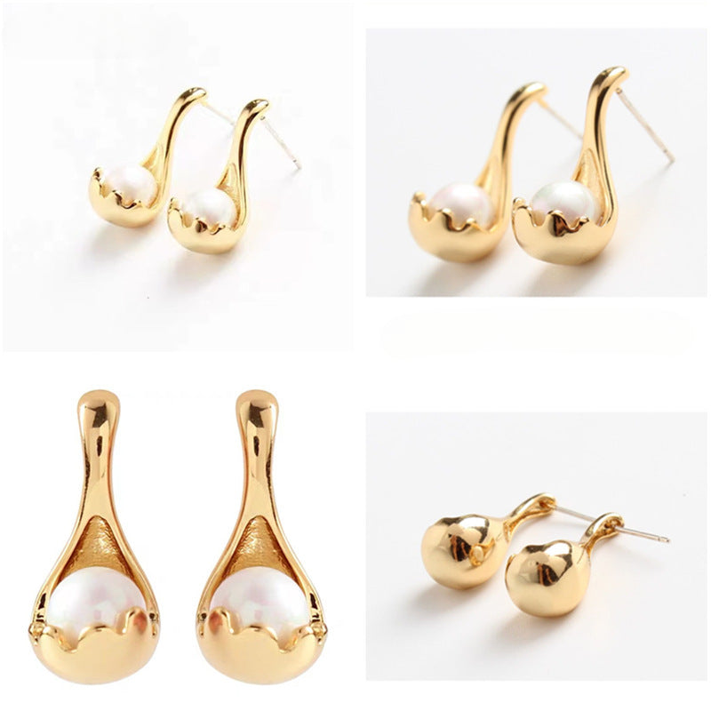 Pearl Drop Earrings
