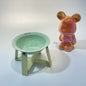 Ceramic Cat Bowl Cat Iron Frame High Leg Tableware Combination Fairy Dining Rack Cat Food Holder
