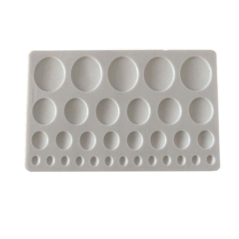Chocolate Size Round Porous Silicone Mold