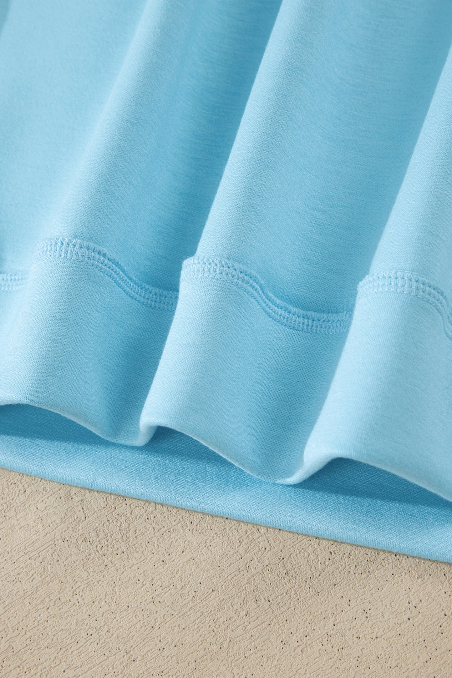 Sasha Seam Mock Oversize Tee Set