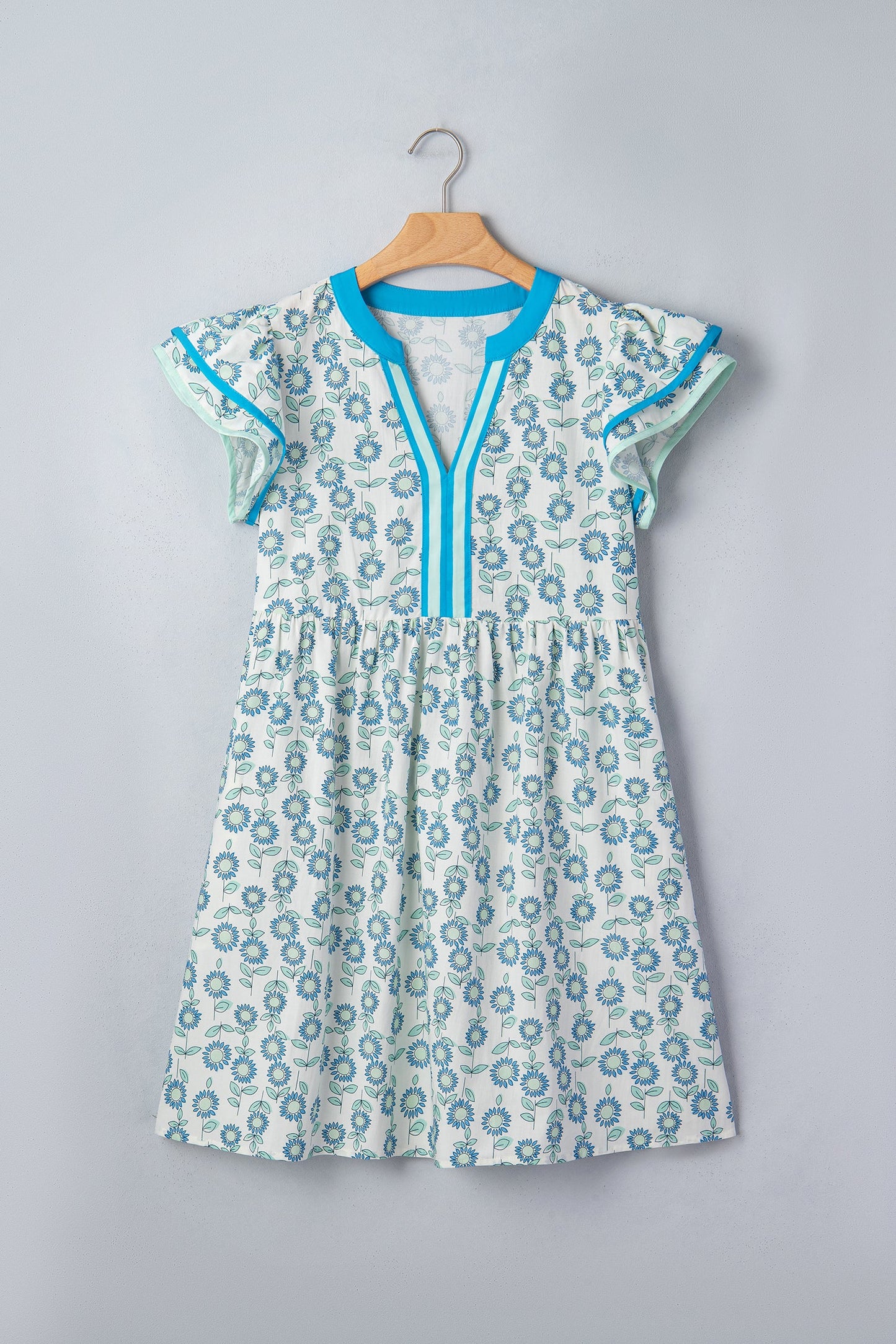 Marlowe Flutter Sleeve Mini Dress