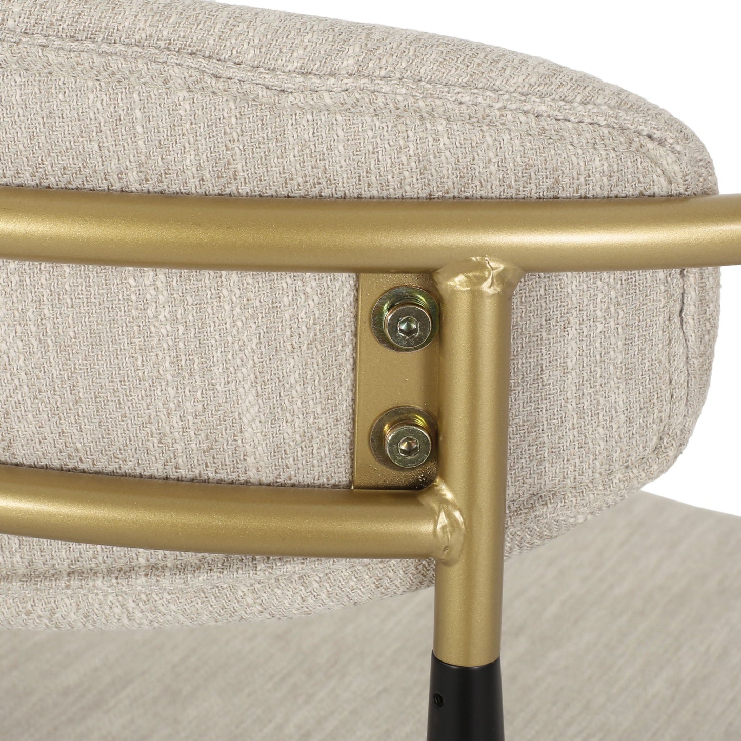 Upholstered Bar Stools With Backs For Kitchen Island (Set of 2)