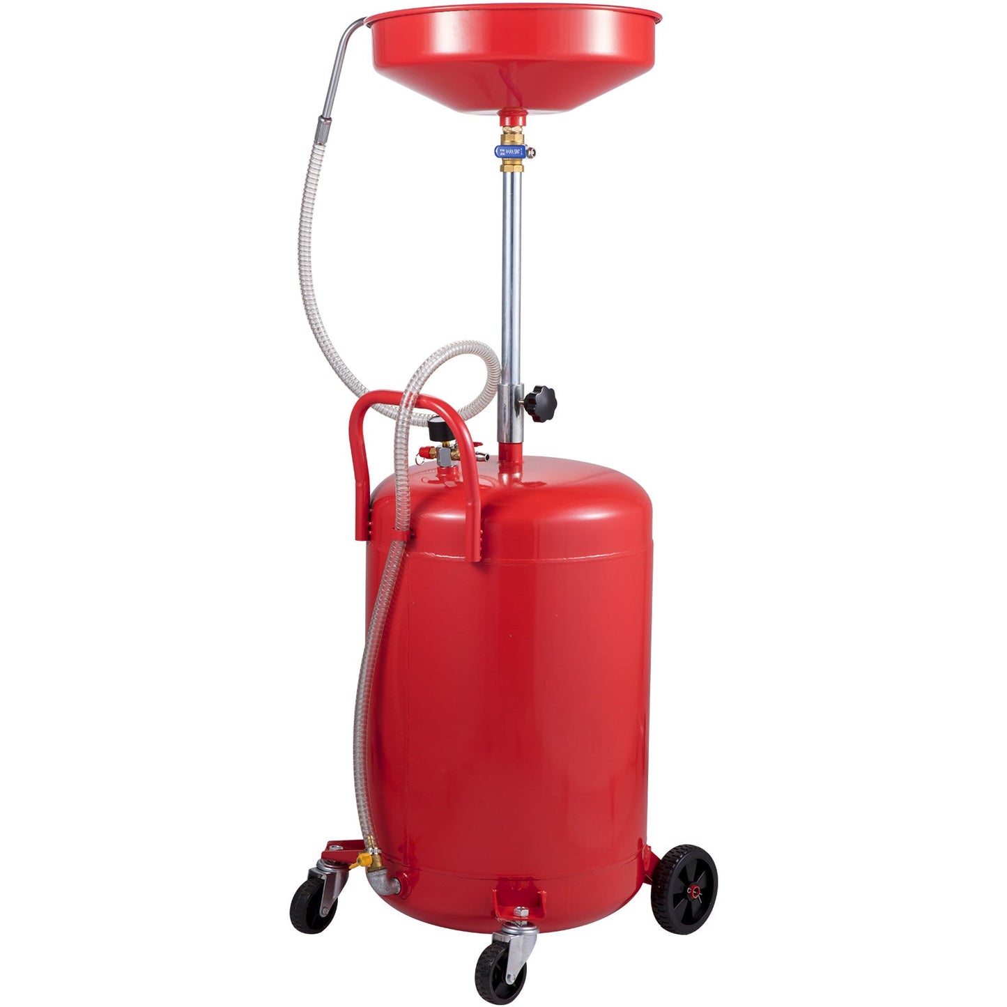 Waste Oil Drain Tank 20 Gallon Portable Oil Drain Air Operated Drainer