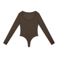 Loki & Ivy Women's Tight Long Sleeve Yoga Bodysuit