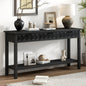 U_Style 58.3'' Fir Veneer Entryway Table