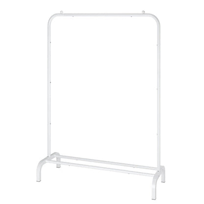 33lbs Loading Garment Racks Freestanding Clothing Racks Clothes Rack Stands Organizer with Bottom Shelf for Dormitory Home