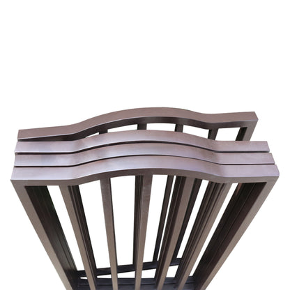 Pet Gate Dog Gate For Doorways, Stairs Or House Freestanding Folding - Dark Brown