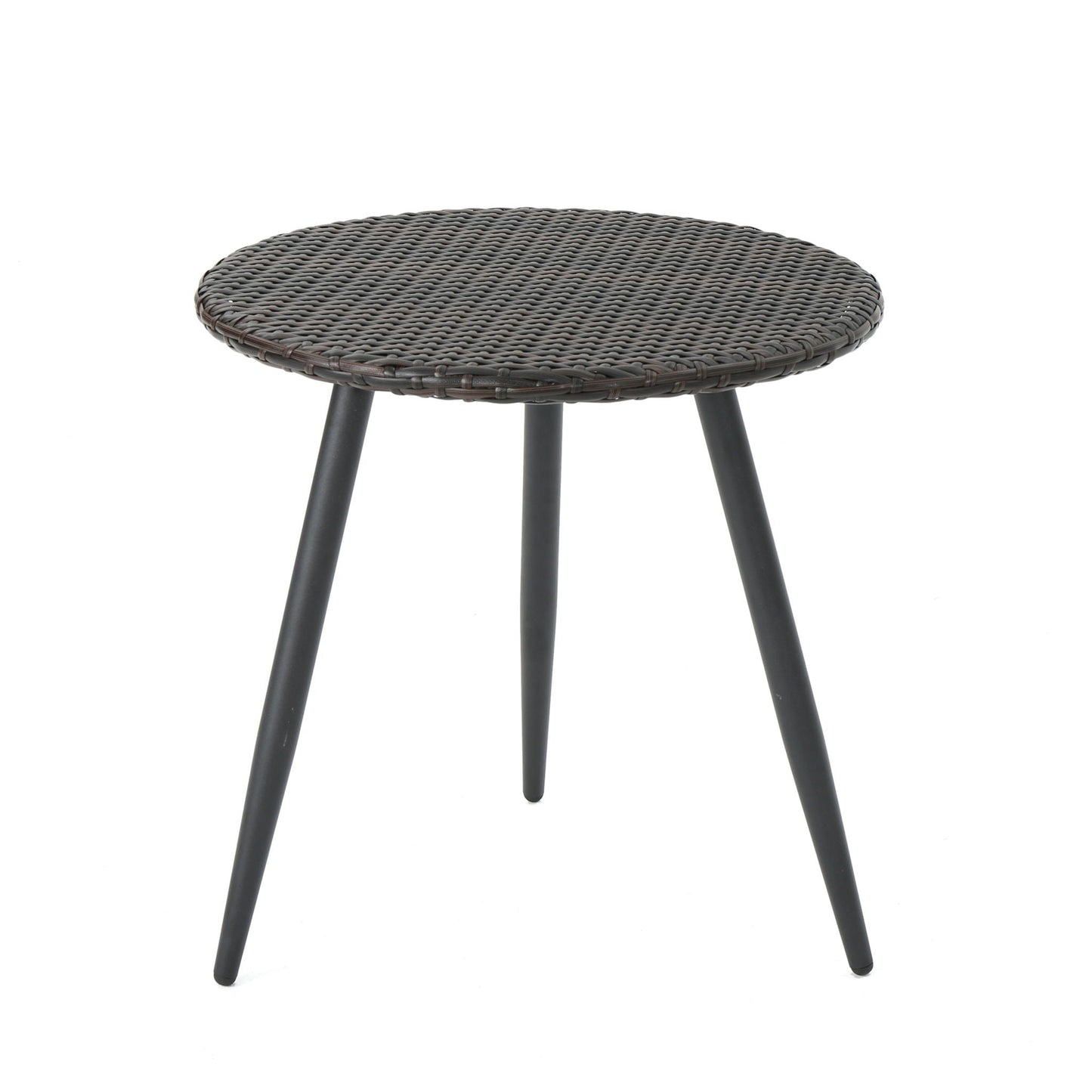Kenneth 3 Pieces Chat Set Outdoor Furniture - Brown Multi