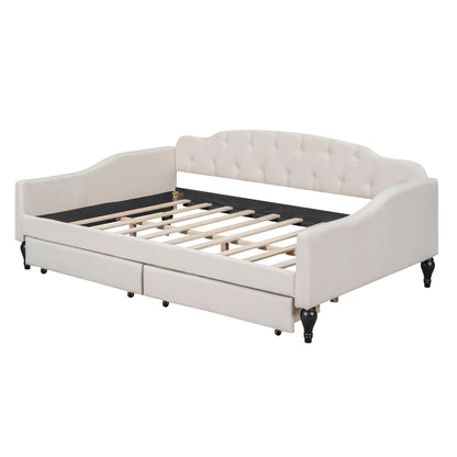 Upholstered Tufted Daybed