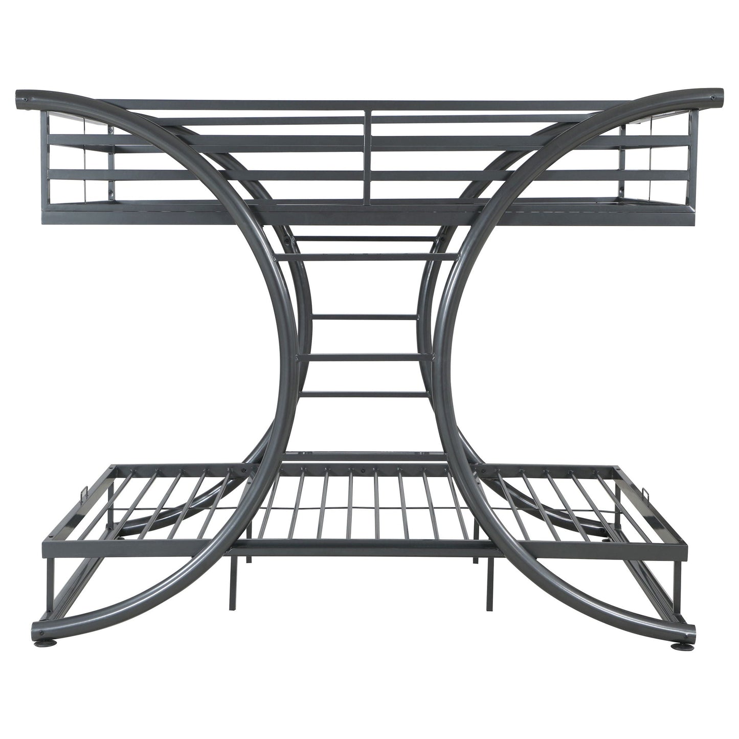 Weston - Bunk Bed Full Over Full - Gunmetal