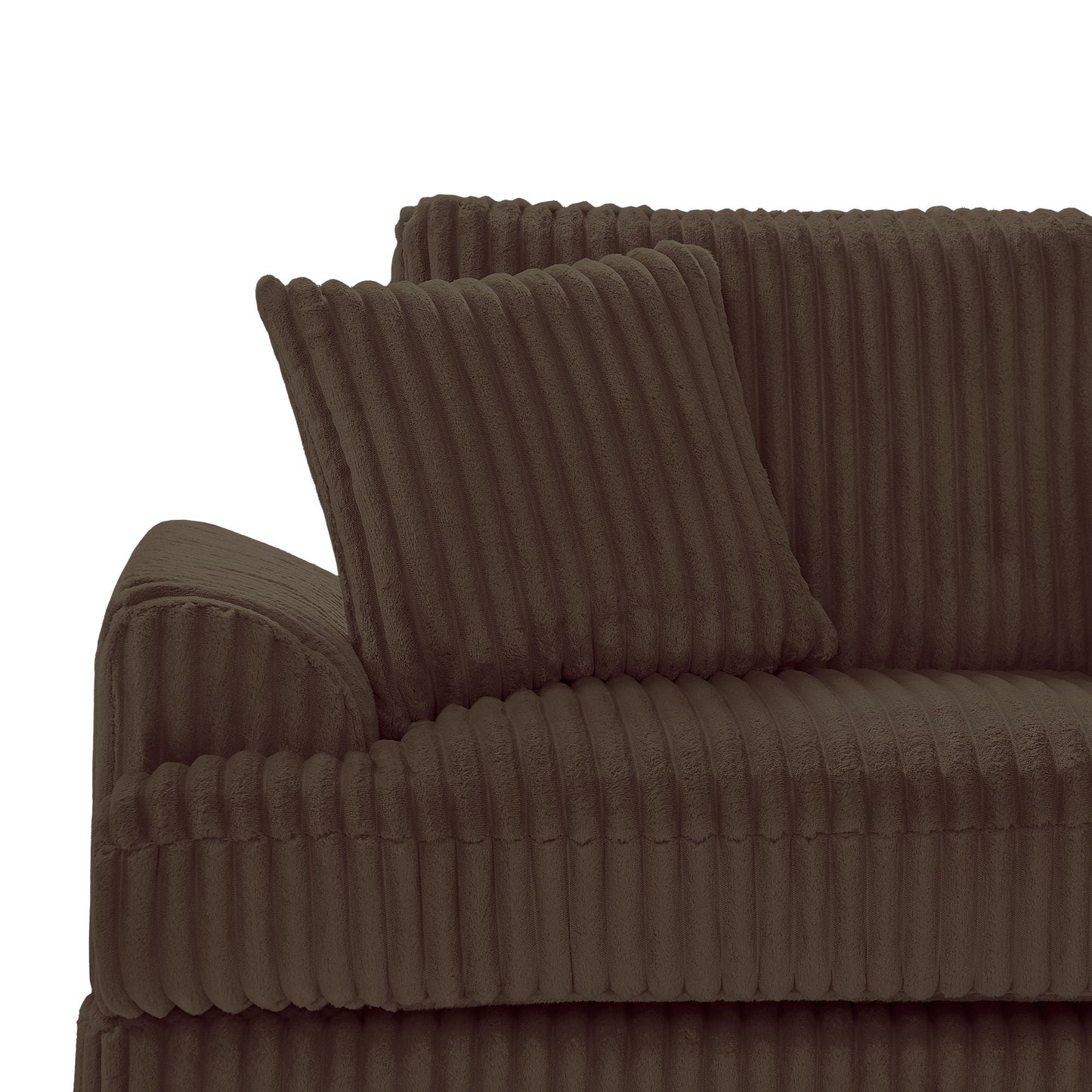 Oversized Sectional Sofa U - Shaped Sofa Couch Modern Sofa Upholstered In Soft With A Chaise Lounge For Living Room