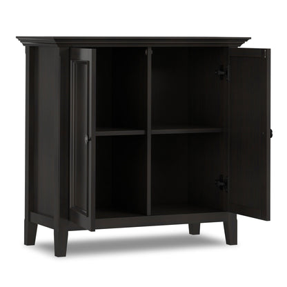 Amherst - 2 Door Storage Cabinet & Adjustable Shelving - Brown