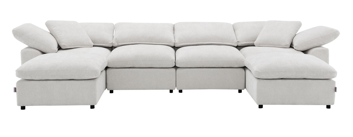 Naveen Modular Sectional With Ottoman