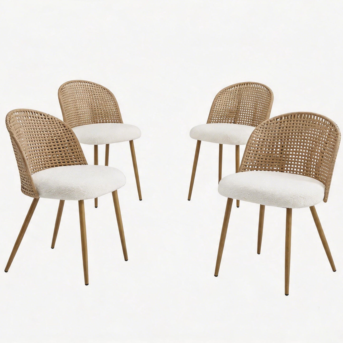 Bohemian Style Double Seater Dining Chair