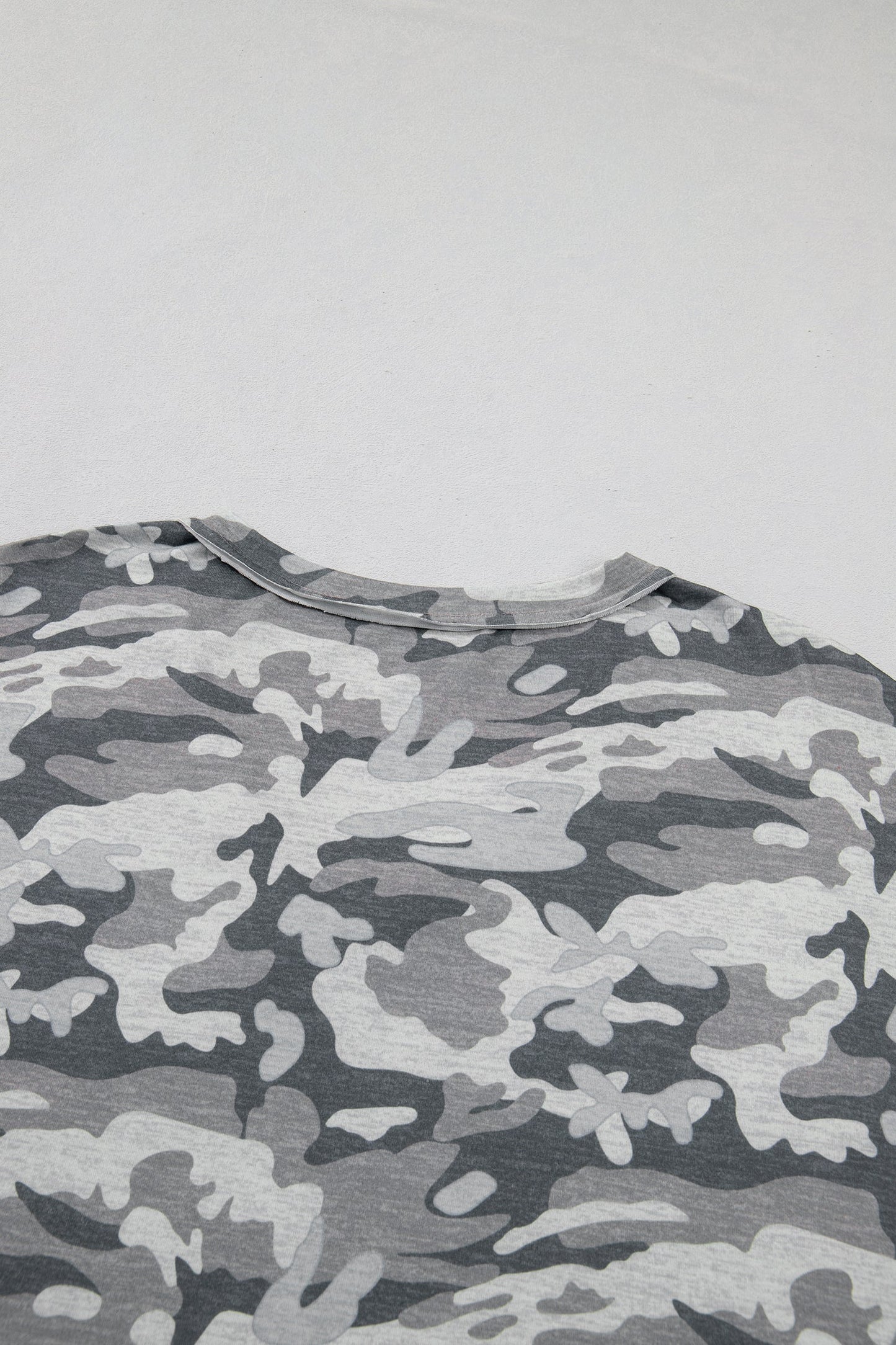 Nala Print Raw Edge Tee