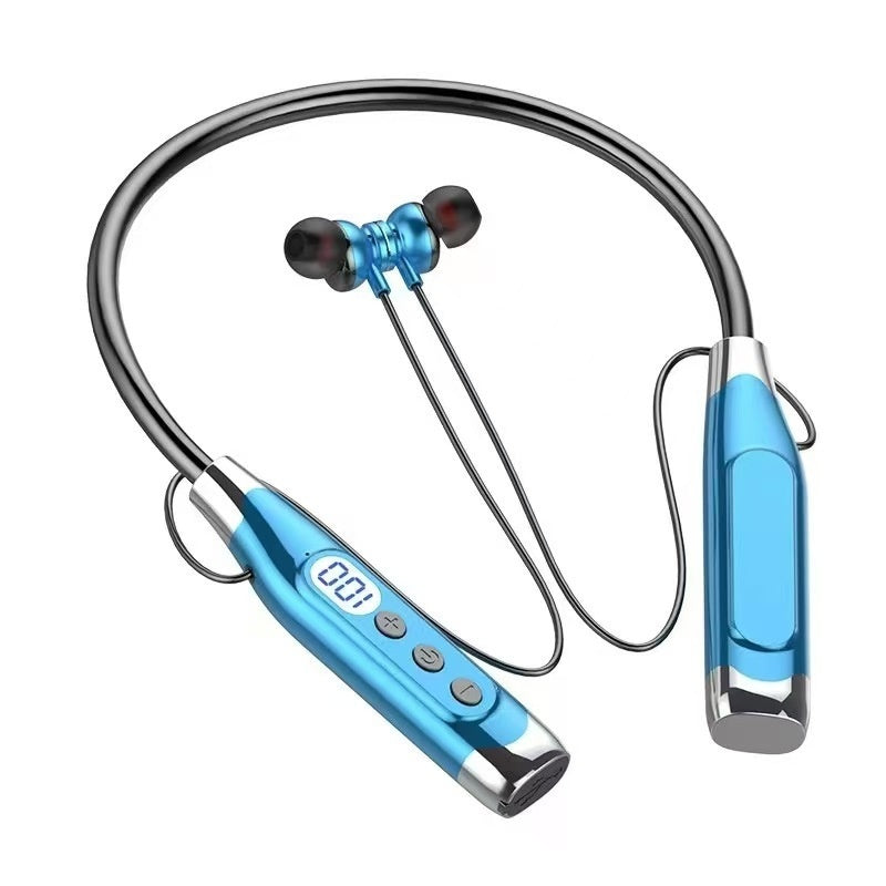 Wireless Bluetooth Neckband Earbuds With Ultra-long Battery Life