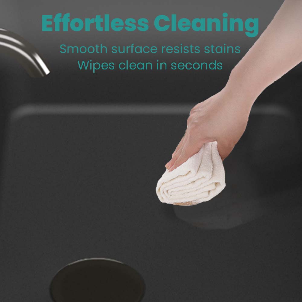 BB02-36-109 Integrated Engineered Solid Surface Basin Matte